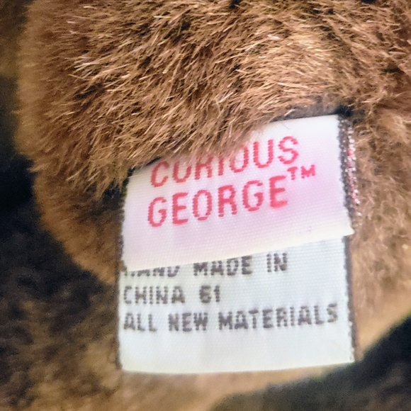 Curious George Bend and Pose by Gund Vintage y2k - Picture 7 of 8